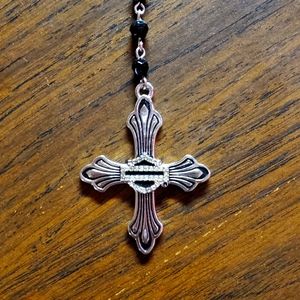 Harley-Davidson Cross Neclace
